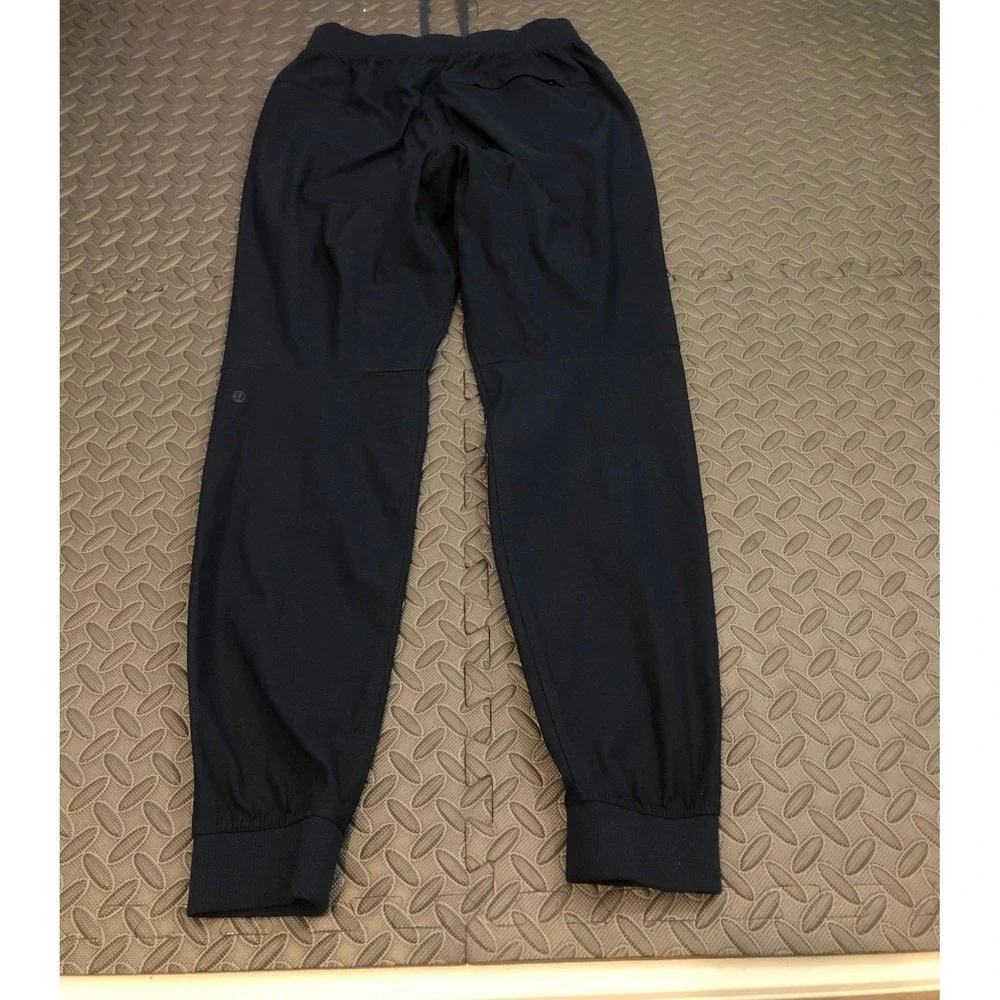 Lululemon ABC Warpstreme Jogger Men S Navy Elastic Waist Drawstring Pants
